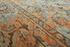 Louis de Poortere Fading World Agra Sur 8943 Light Blue Orange Area Rug Detail