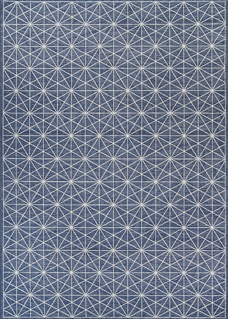 Couristan Timber Namur Petrol Area Rug