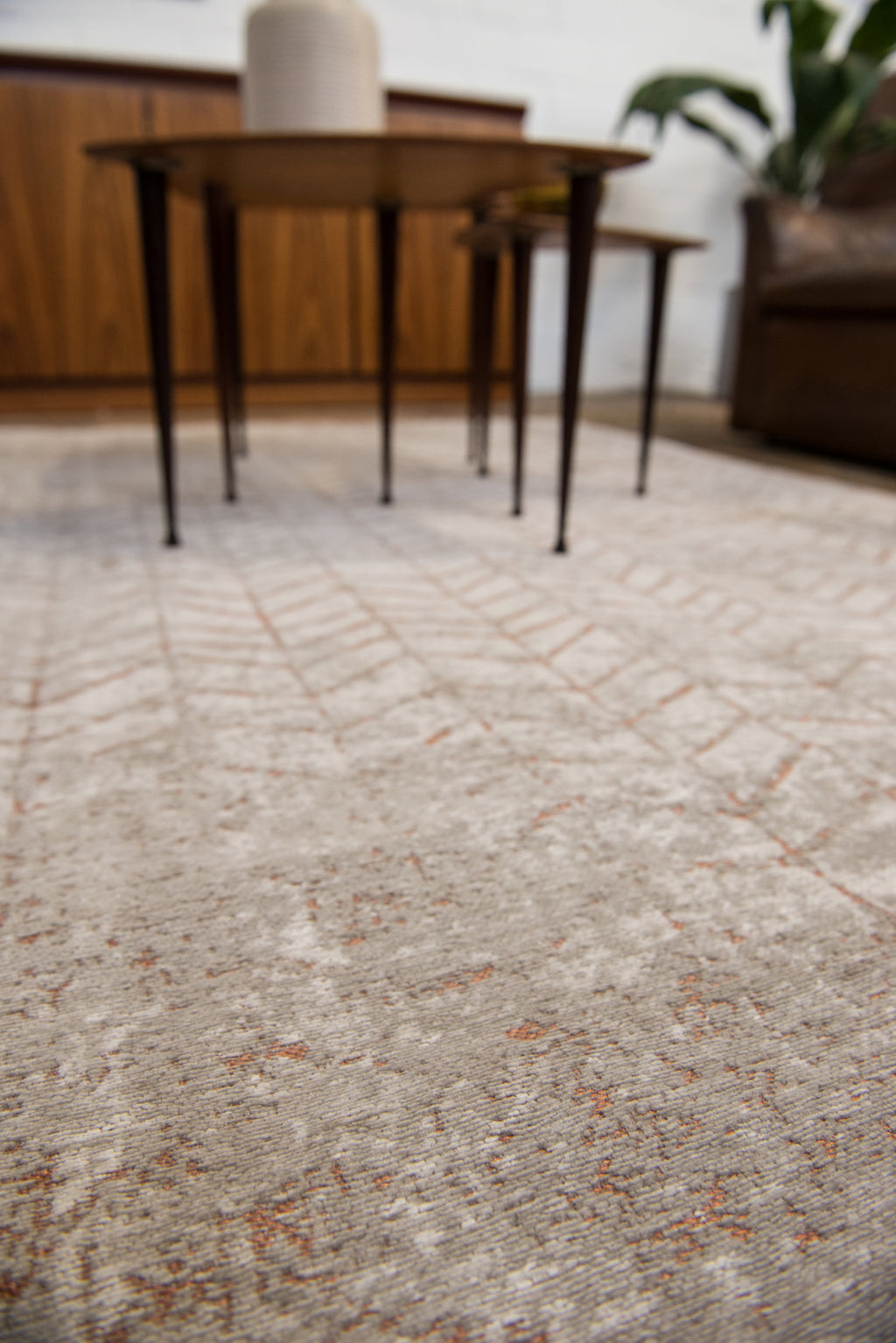 Louis de Poortere Mad Men Jacob's Ladder 8951 Coppertone Area Rug ...