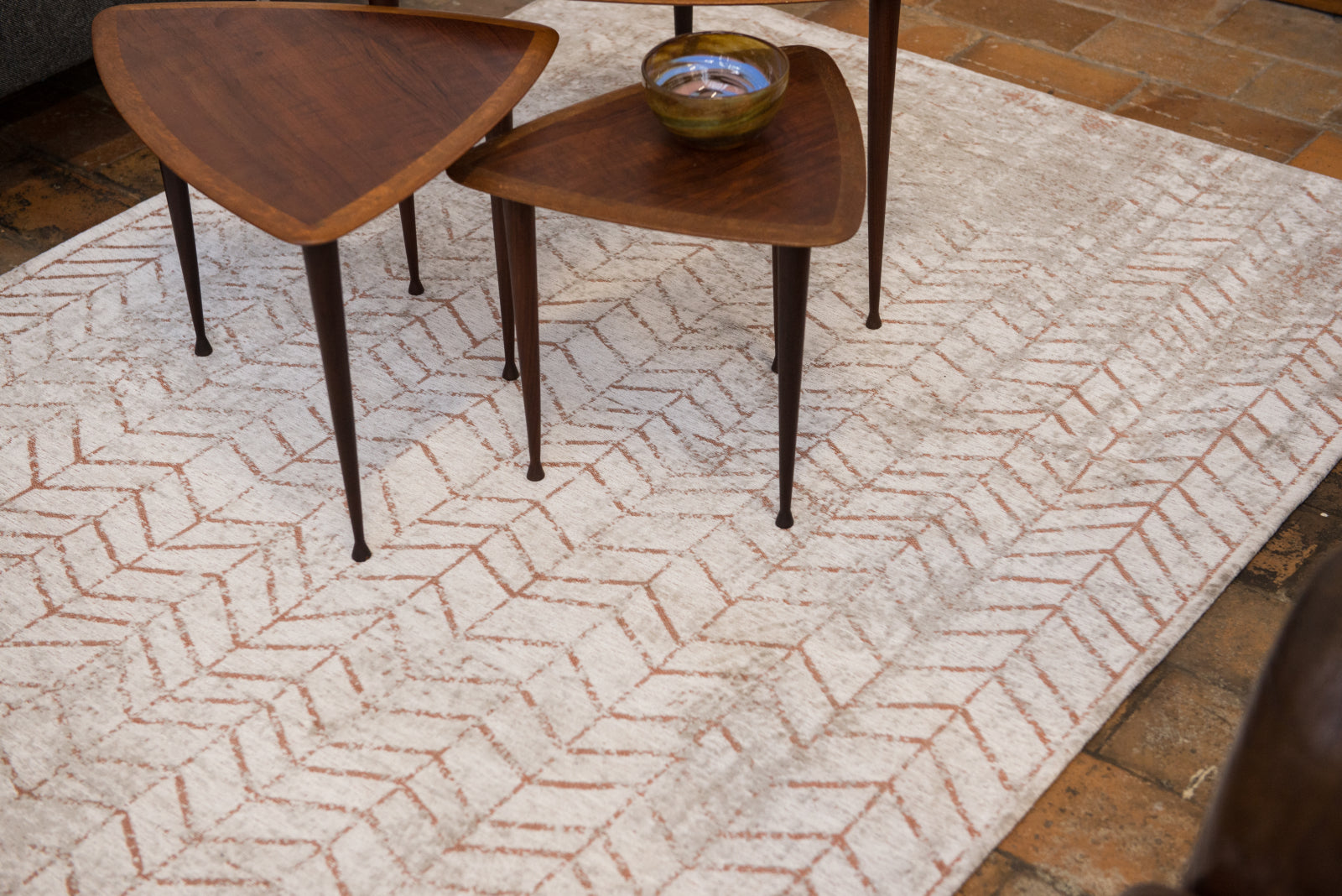 Louis de Poortere Mad Men Jacob's Ladder 8951 Coppertone Area Rug ...