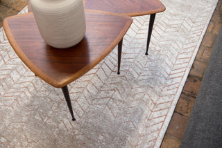 Louis de Poortere Mad Men Jacob's Ladder 8951 Coppertone Area Rug 