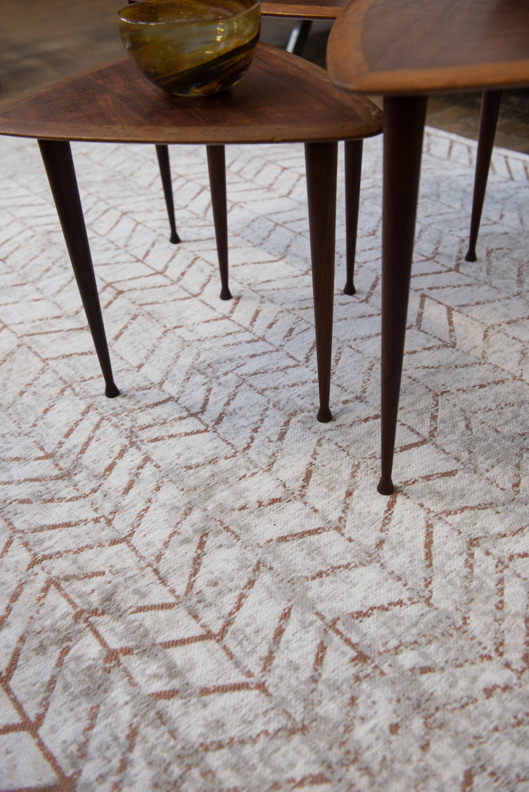 Louis de Poortere Mad Men Jacob's Ladder 8951 Coppertone Area Rug ...