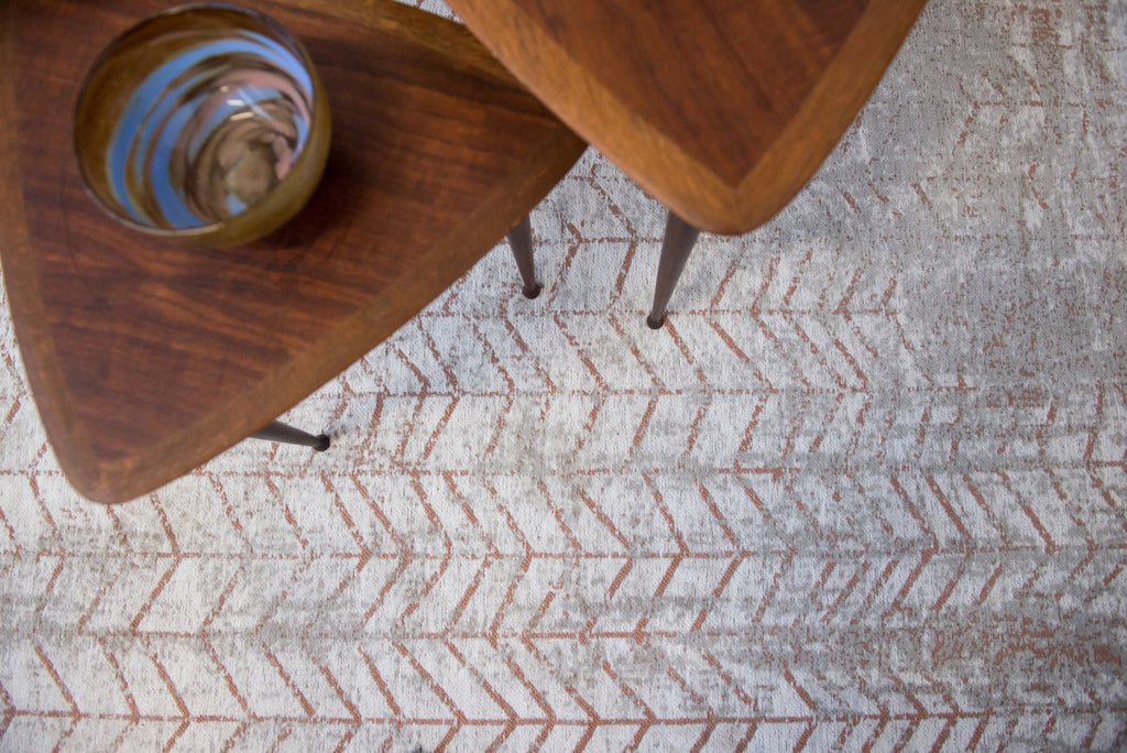 Louis de Poortere Mad Men Jacob's Ladder 8951 Coppertone Area Rug ...