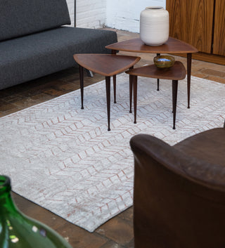 Louis de Poortere Mad Men Jacob's Ladder 8951 Coppertone Area Rug 