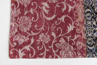 Louis de Poortere Vintage Multi 8985 Antwerp Red Area Rug Corner Shot