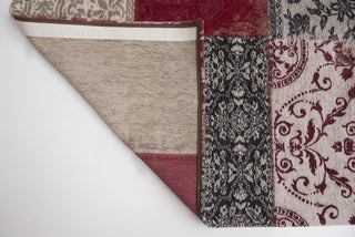 Louis de Poortere Vintage Multi 8985 Antwerp Red Area Rug 