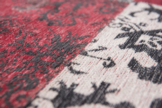 Louis de Poortere Vintage Multi 8985 Antwerp Red Area Rug 