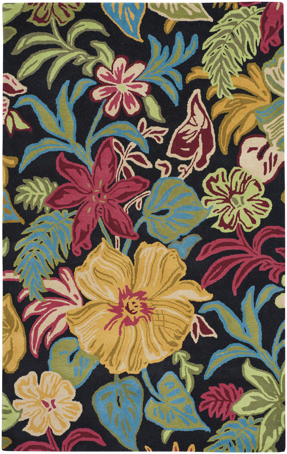 Capel Blooming 9175 Ebony 375 Area Rug