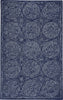 Capel Allure 9176 Indigo Area Rug Rectangle/Vertical Stripe Rectangle