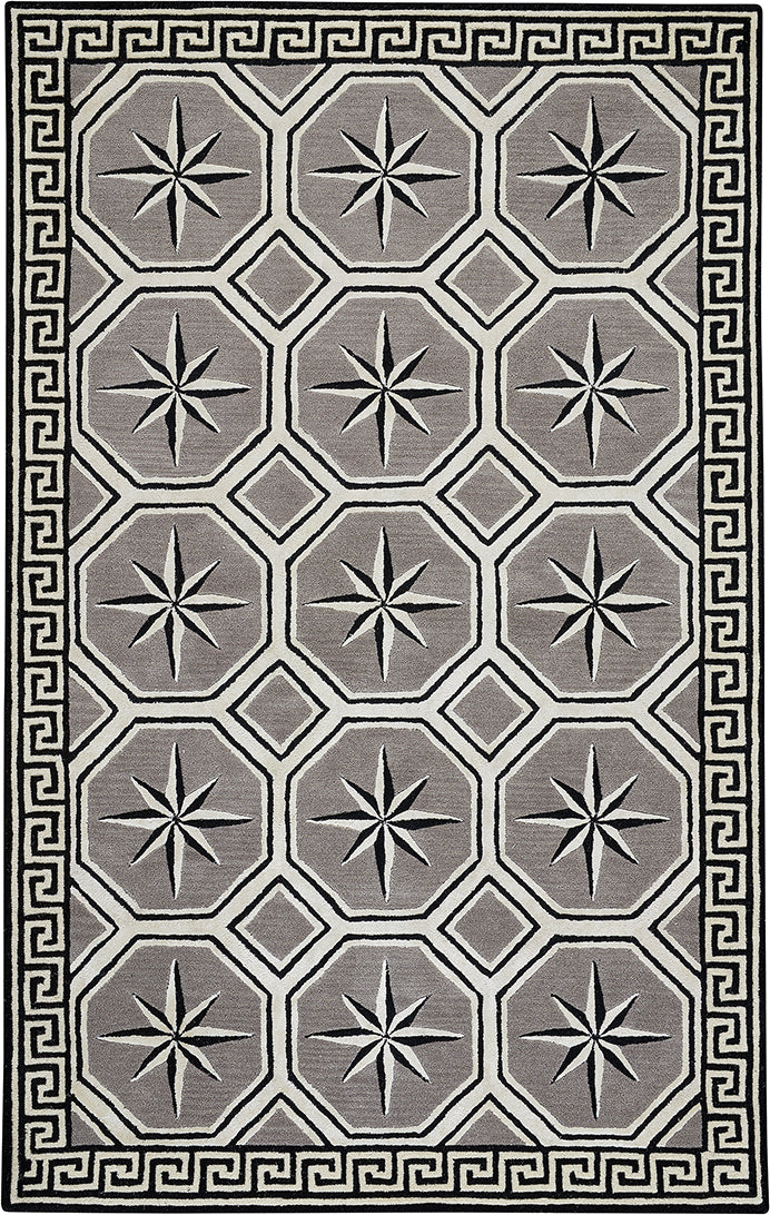 Capel Anthony Baratta Perimeter 9182 Grey Area Rug