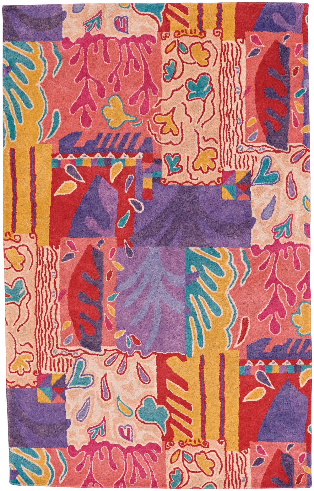 Capel Bedford Square 9204 Rose Multi 950 Area Rug