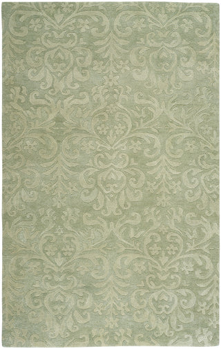 Capel Williamsburg Lace 9225 Celadon Area Rug Rectangle/Vertical Stripe Rectangle