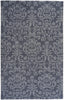 Capel Williamsburg Lace 9225 Smoke Area Rug Rectangle/Vertical Stripe Rectangle
