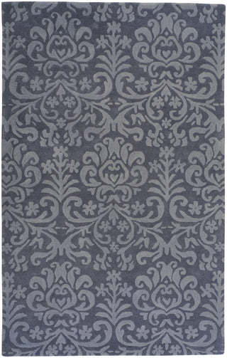 Capel Williamsburg Lace 9225 Smoke Area Rug Rectangle/Vertical Stripe Rectangle