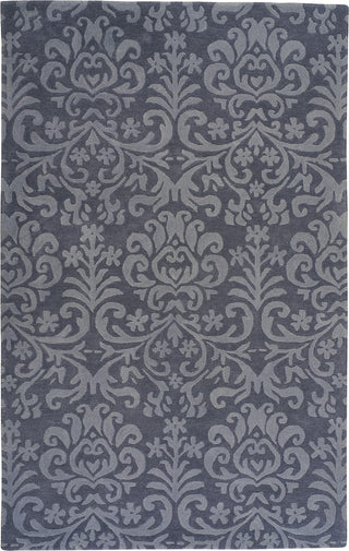 Capel Williamsburg Lace 9225 Smoke Area Rug Rectangle/Vertical Stripe Rectangle