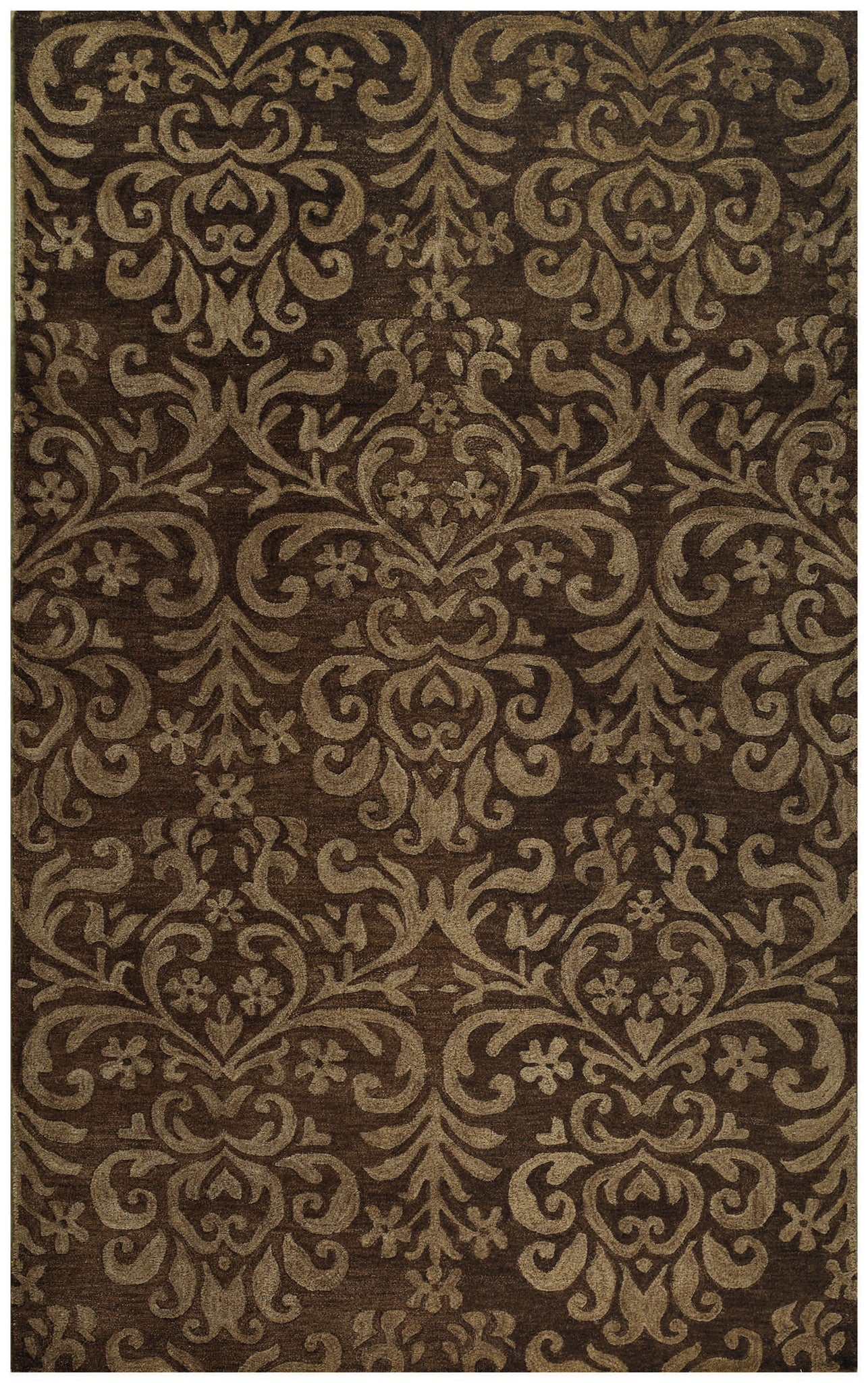 Capel Lace 9225 Brown 750 Area Rug main image