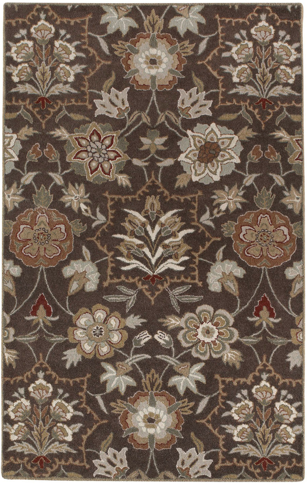 Capel Garden Terrace 9242 Cocoa 750 Area Rug