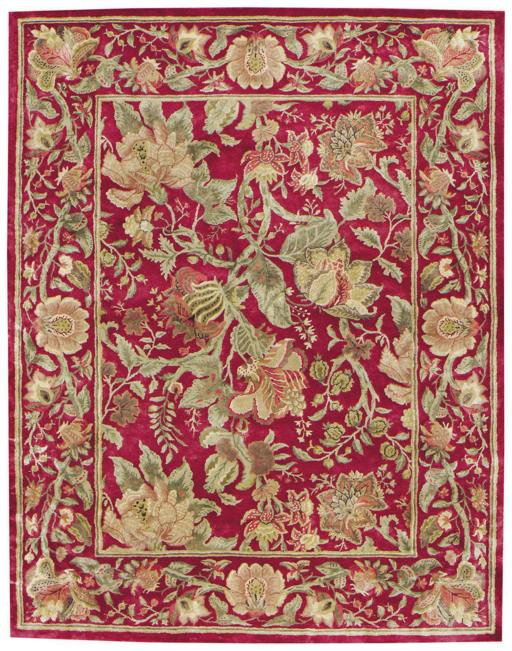 Capel Garden Farms 9250 Red 550 Area Rug