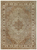 Capel Forest Park Tabriz 9265 Brown 700 Area Rug Rectangle/Vertical Stripe Rectangle