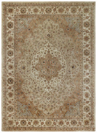 Capel Forest Park Tabriz 9265 Brown 700 Area Rug Rectangle/Vertical Stripe Rectangle