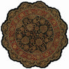 Capel Forest Park Agra 9282 Onyx 300 Area Rug Scalloped