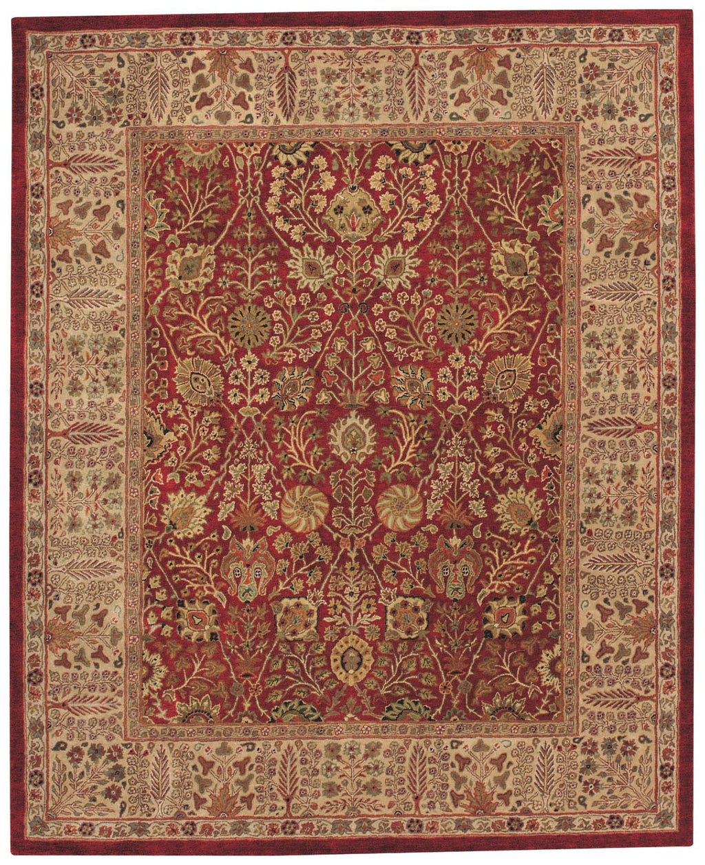 Capel Forest Park Persian Cedars 9292 Red 500 Area Rug main image