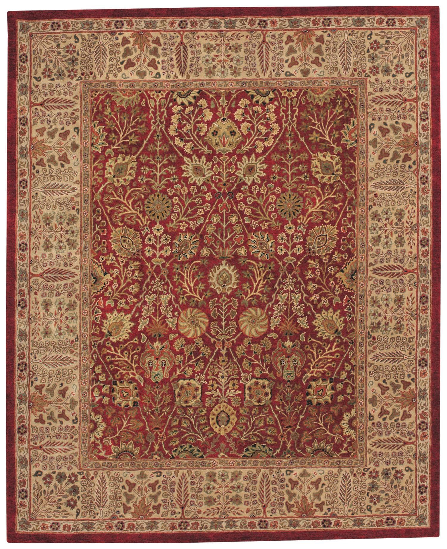 Capel Forest Park Persian Cedars 9292 Red 500 Area Rug main image