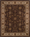 Capel Forest Park Medallions 9296 Dark Coffee 750 Area Rug Rectangle