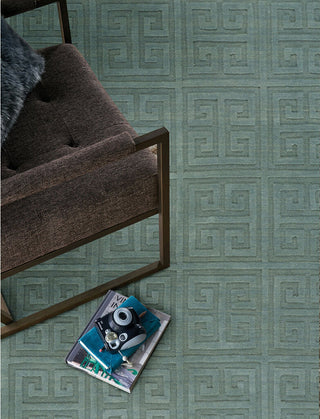 Capel Veranda-Key 9408 Lt Green Area Rug Rectangle Roomshot Image 1 Feature