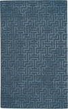 Capel Verenda-Puzzle 9410 Blue Area Rug Rectangle/Vertical Stripe Rectangle