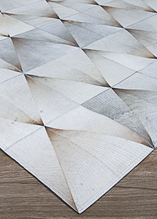 Couristan Chalet Diamondback Desert Moon Area Rug Close Up Image