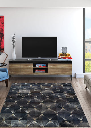 Couristan Chalet Diamondback Dusk Area Rug Lifestyle Image Feature