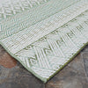 Couristan Cape Gables Palm Area Rug Close Up Image