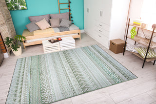 Couristan Cape Gables Palm Area Rug Lifestyle Image Feature