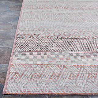 Couristan Cape Gables Hibiscus Area Rug Corner Image