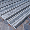 Couristan Cape Cobija Gris Area Rug Close Up Image