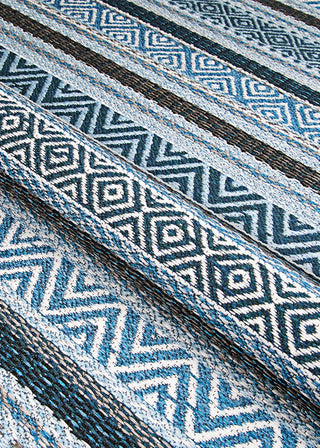 Couristan Cape Cobija Azul Area Rug Detail Image