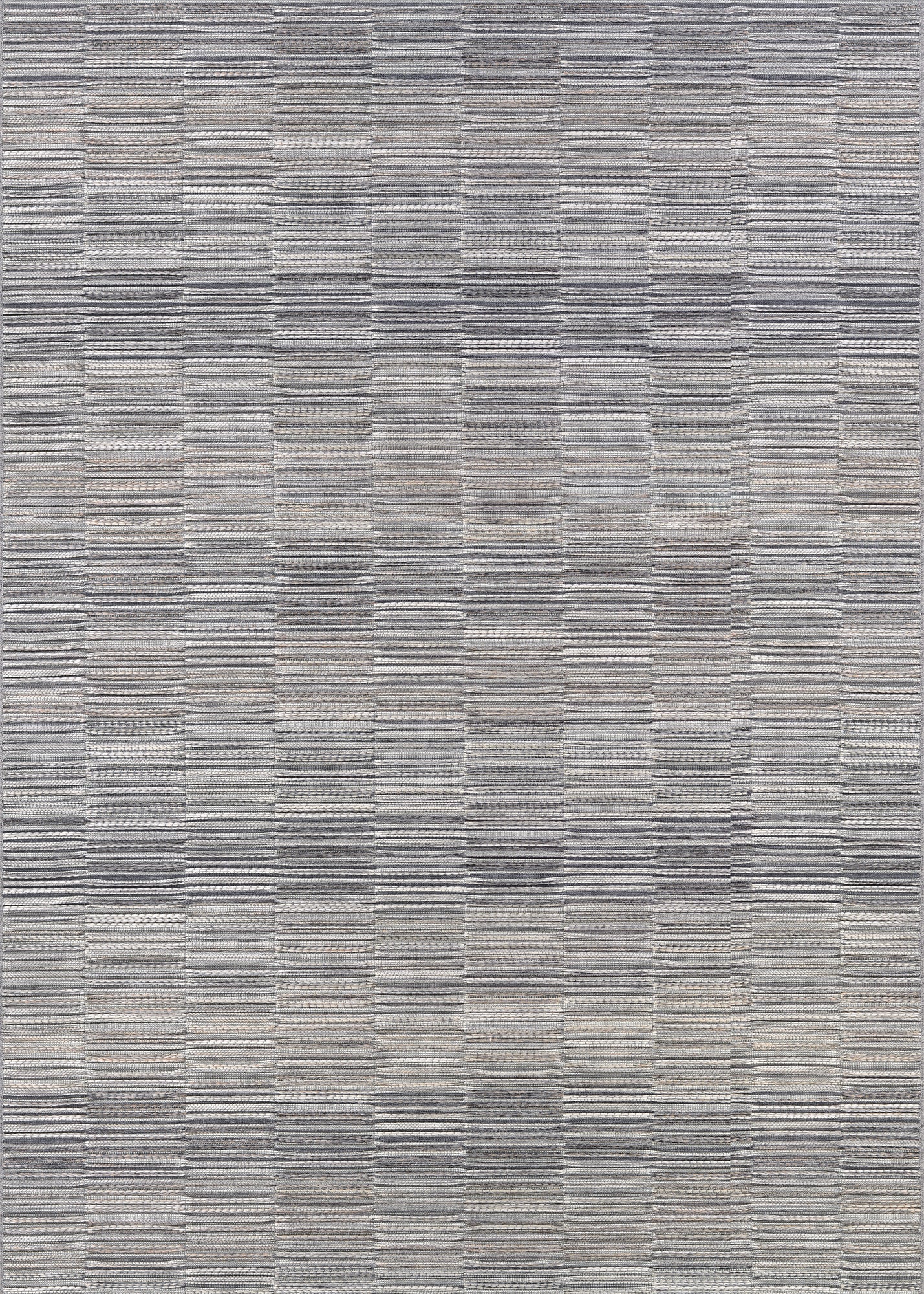 Couristan Cape Fayston Silver/Charcoal Area Rug main image