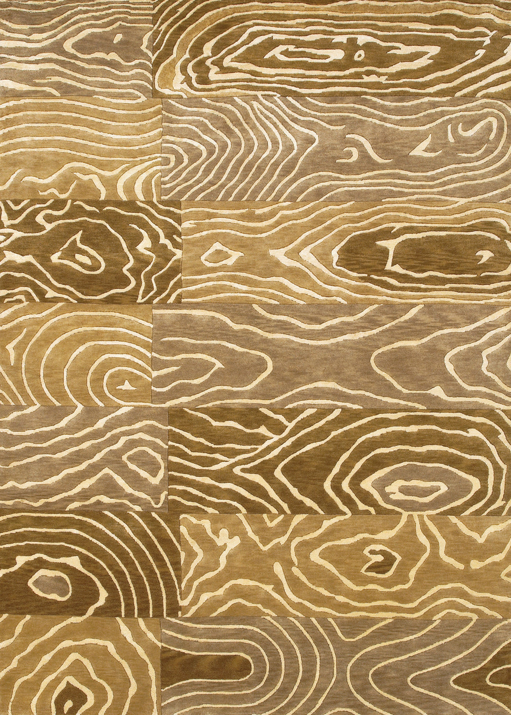 Couristan Pokhara Wood Grain Gold/Beige Area Rug