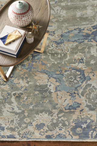 Capel Ellerbe 1095 Azure Multi Area Rug Room Scene Featured