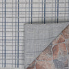 Couristan Everhome Mashpee Ivory/Cape Blue Area Rug Backing