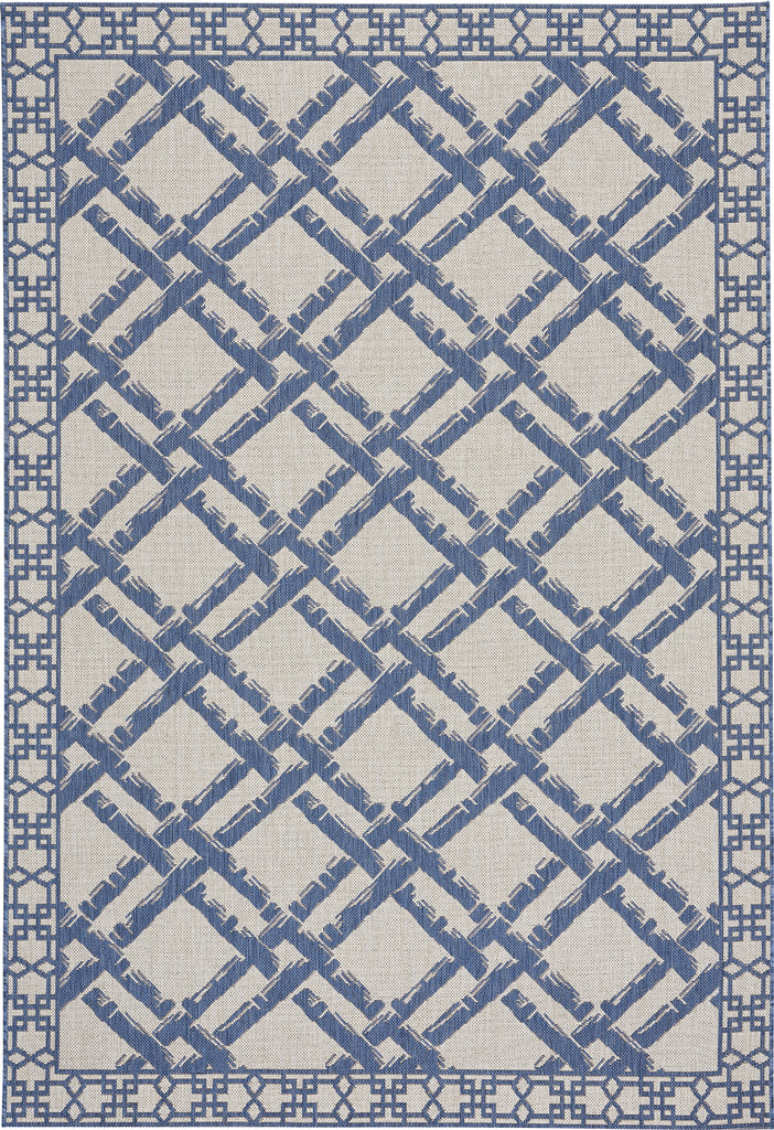 Capel Williamsburg Elsinore-Bamboo Trellis 4724 Blueberry Area Rug main image