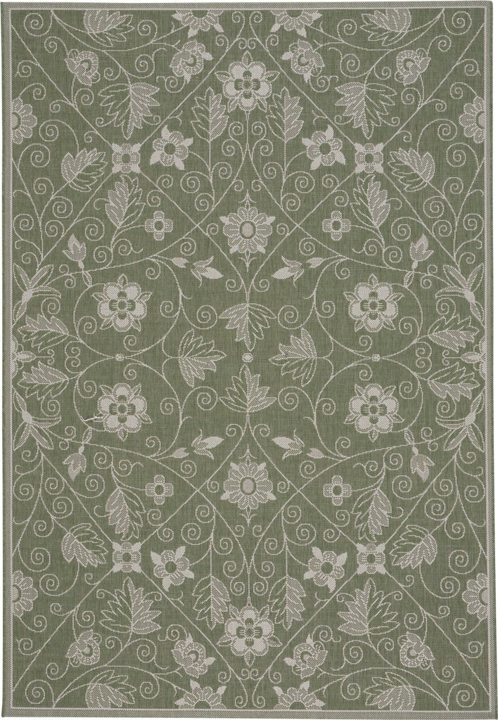 Capel Williamsburg Elsinore-Garden Maze 4699 Thyme Area Rug main image