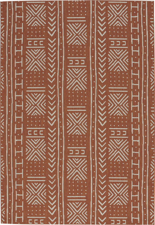 Capel Genevieve Gorder Elsinore-Mali Cloth 4722 Cinammon Area Rug main image
