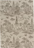Capel Genevieve Gorder Elsinore-NY Toile 4723 Wheat Area Rug main image