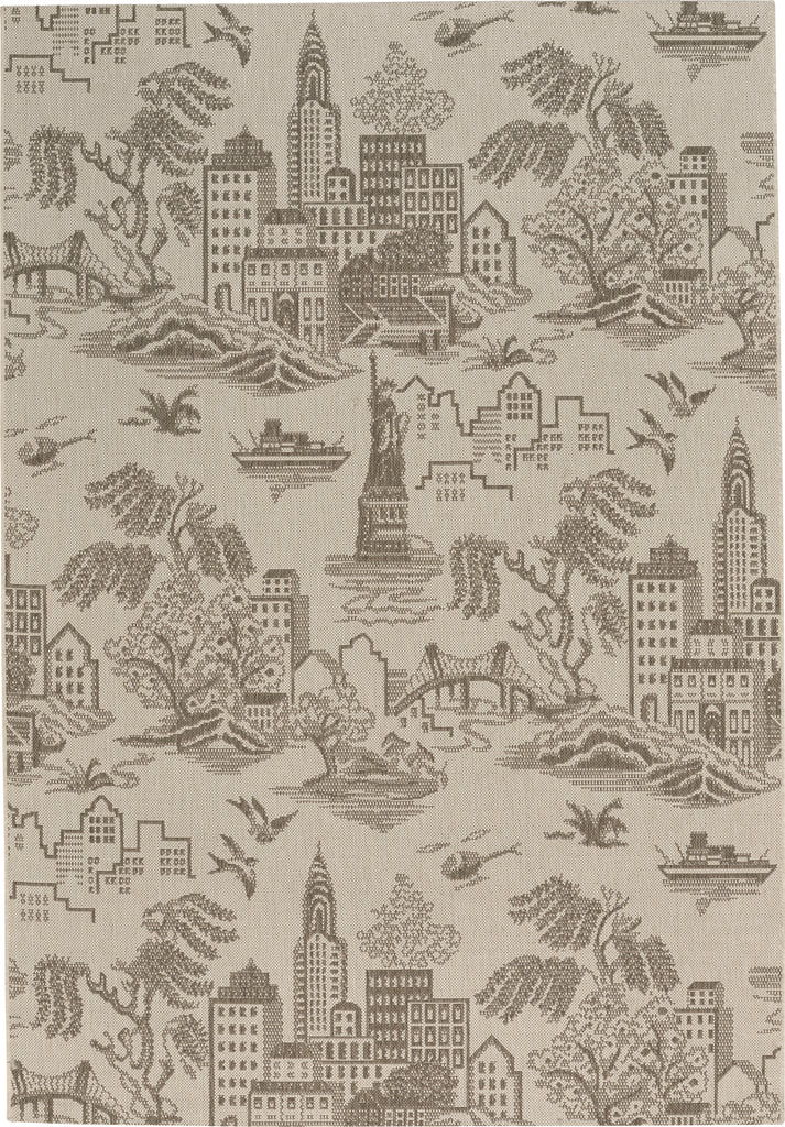 Capel Genevieve Gorder Elsinore-NY Toile 4723 Wheat Area Rug main image