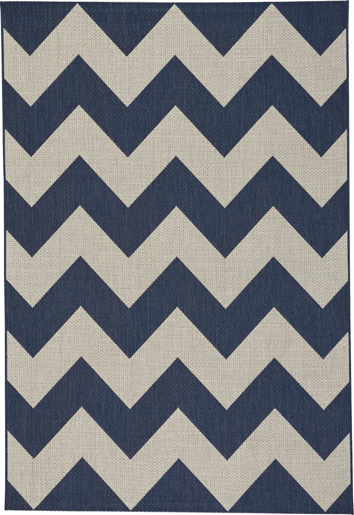 Capel Elsinore-Chevron 4726 Midnight Blue Area Rug main image