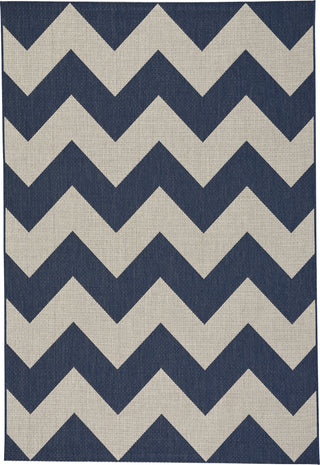 Capel Elsinore-Chevron 4726 Midnight Blue Area Rug main image