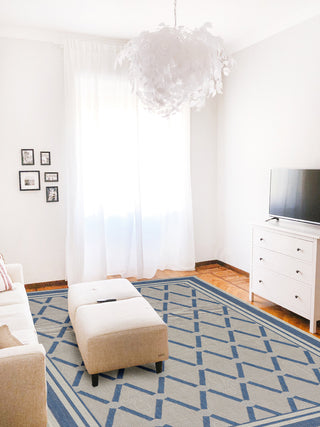 Capel Biltmore Elsinore-Lattice 4698 Blueberry Area Rug main image