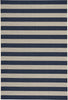 Capel Elsinore-Stripe 4730 Midnight Blue Area Rug main image